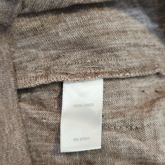 J. Jill Love Linen Pull Up Pants Size Small - Picture 7 of 7